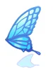 Blue Butterfly Wing