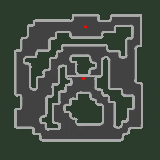 Minimap of Geffen Dungeon B1