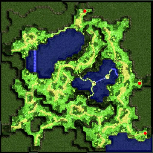 Minimap of Kordt Forest