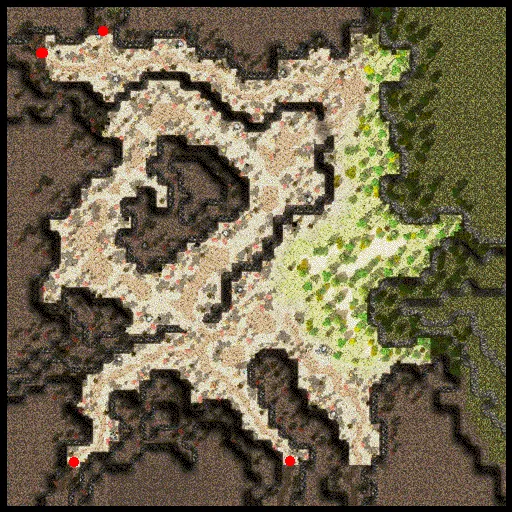 Minimap of Hugel Field 7