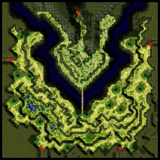 Minimap of Mt.Mjolnir South Foothills