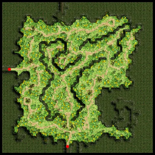 Minimap of Mt.Mjolnir South Area