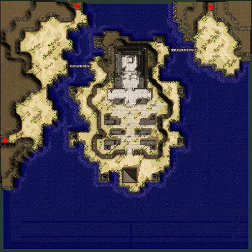 Minimap of Sograt Desert F16