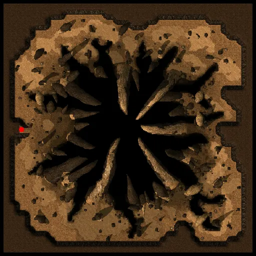 Minimap of Sograt Desert - Dimensional Rift