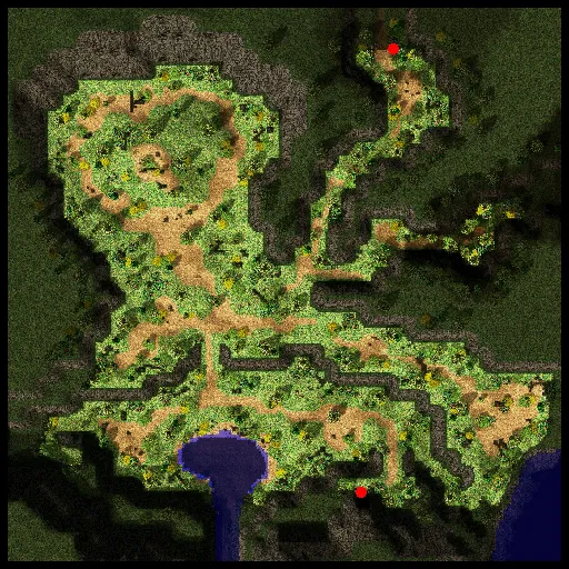 Minimap of Les Forest