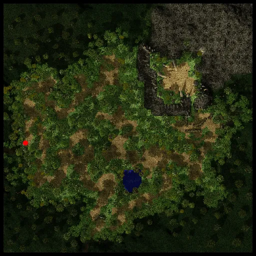 Minimap of Dremuci Forest
