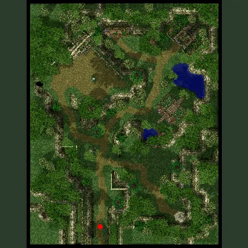 Minimap of Archer Village