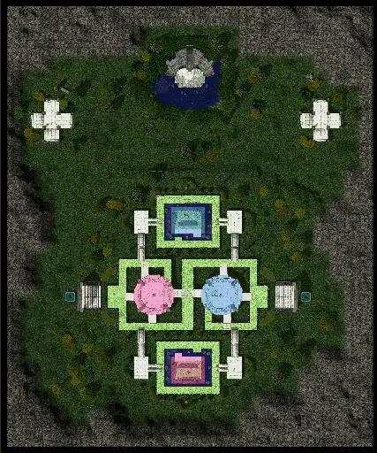 Minimap of Poring War Market