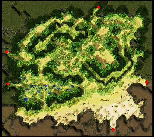 Minimap of Prontera Field 10