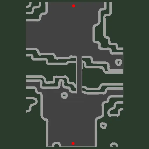 Minimap of Labyrinth Forest F2