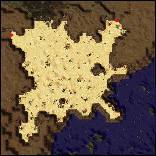 Minimap of Beach of Tears