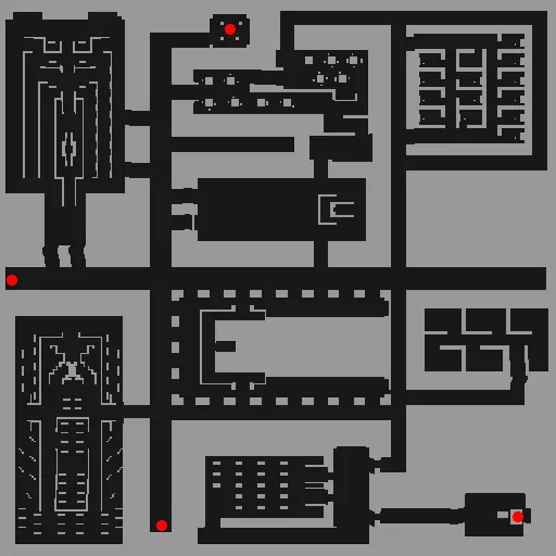 Minimap of Freya's Sacred Precinct F3