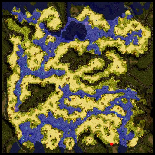 Minimap of Splendide Field 1