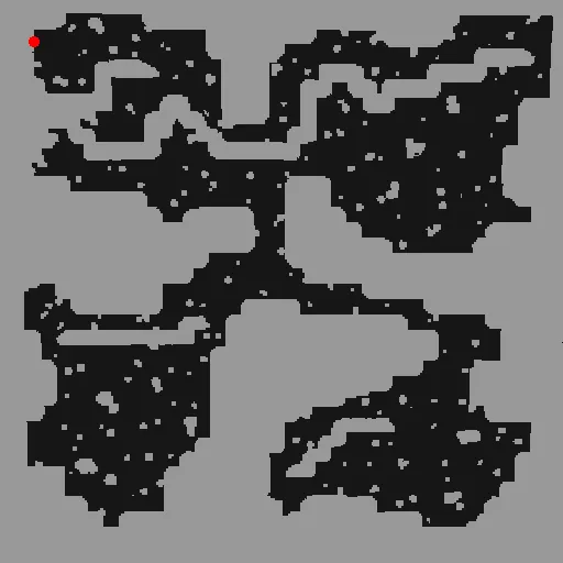 Minimap of Thor Volcano Dungeon