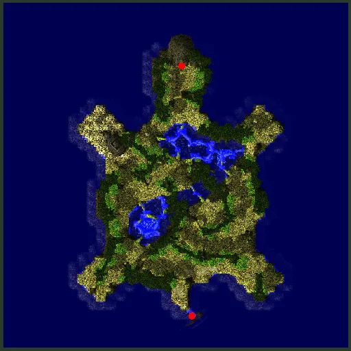 Minimap of Turtle Island