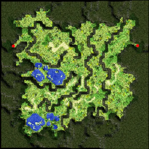 Minimap of Luluka Forest