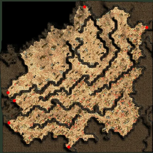Minimap of El Mes Plateau